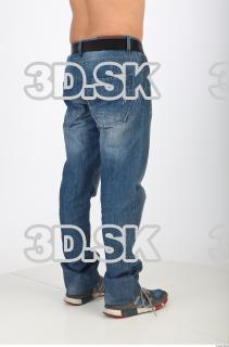 Leg reference blue jeans of Orville 0006